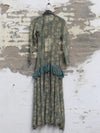 Mutedance 25 Autumn/Winter Printed Long Sleeve Dress MD-MD25FW27-green (MD25FW26)